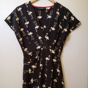 🦩 Flamingo Maia Wrap Dress 🦩
